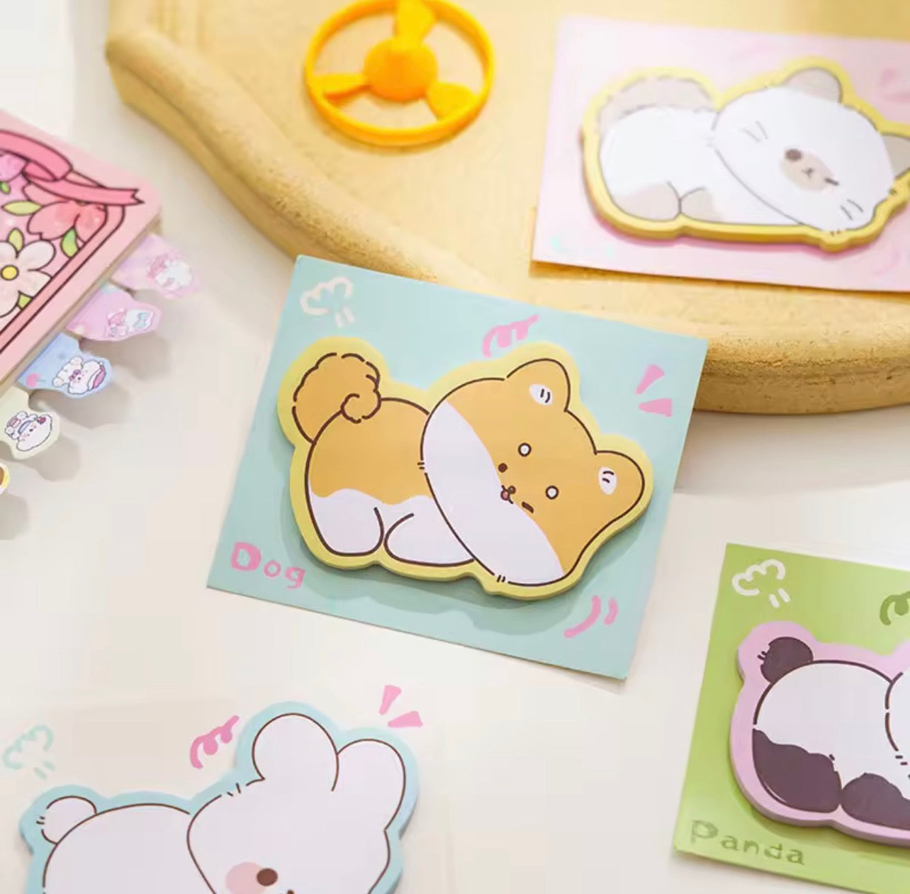 Sleeping Animal Sticky Note