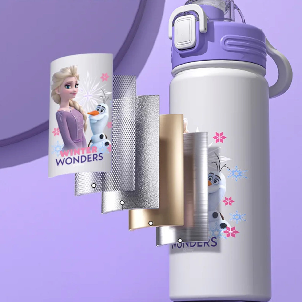 Disney Steel Bottles - 500ml | Hot-Cold