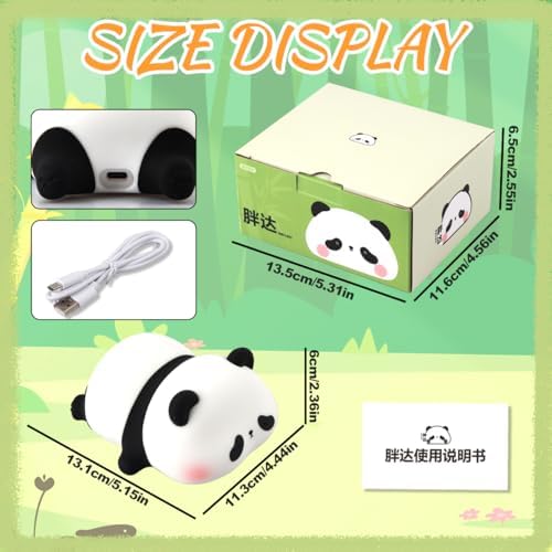 Super Cute Panda - Silicone Night Lamp