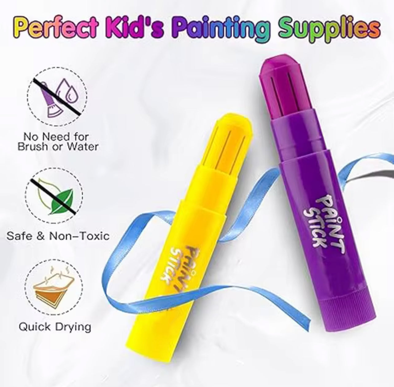 Solid Painting Stick - 24pcs