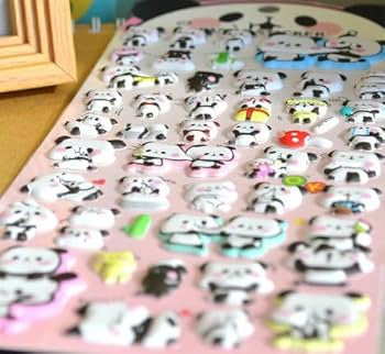 Panda - 3D Decorative Stickers