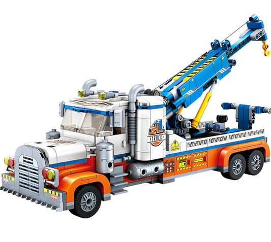 Tow Truck Building Block Set - 781pcs