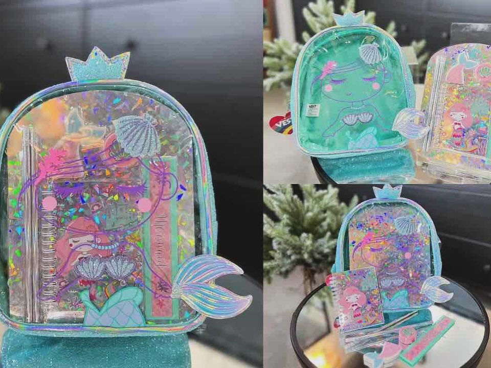 Vest Holographic Backpack for Toddlers Free Cute Gifts