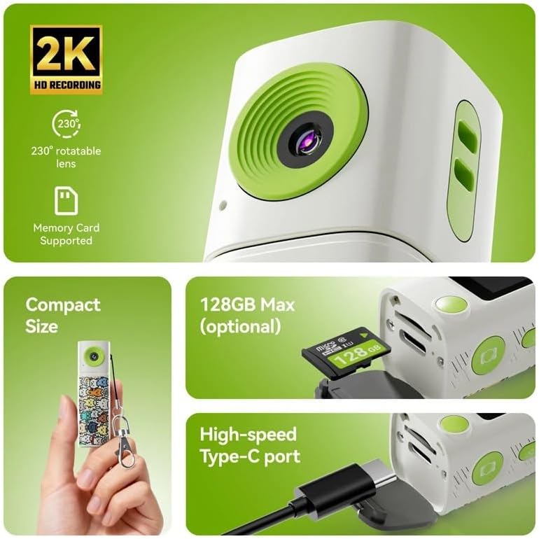 G10 - Wearable Camera | Rotating Camera