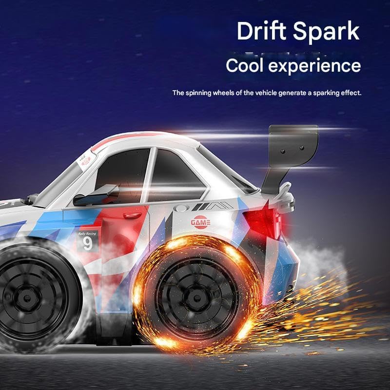 Fire Car - High-Speed RC Drift Car with Sparkling