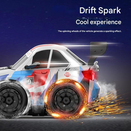 Fire Car - High-Speed RC Drift Car with Sparkling