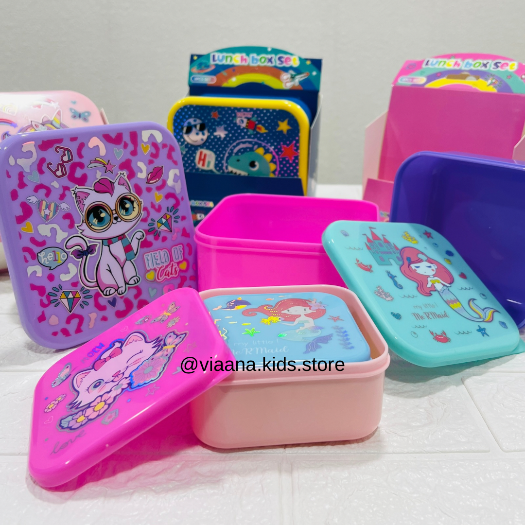 Vest - Lunchbox Set | 4pcs | BPA Free