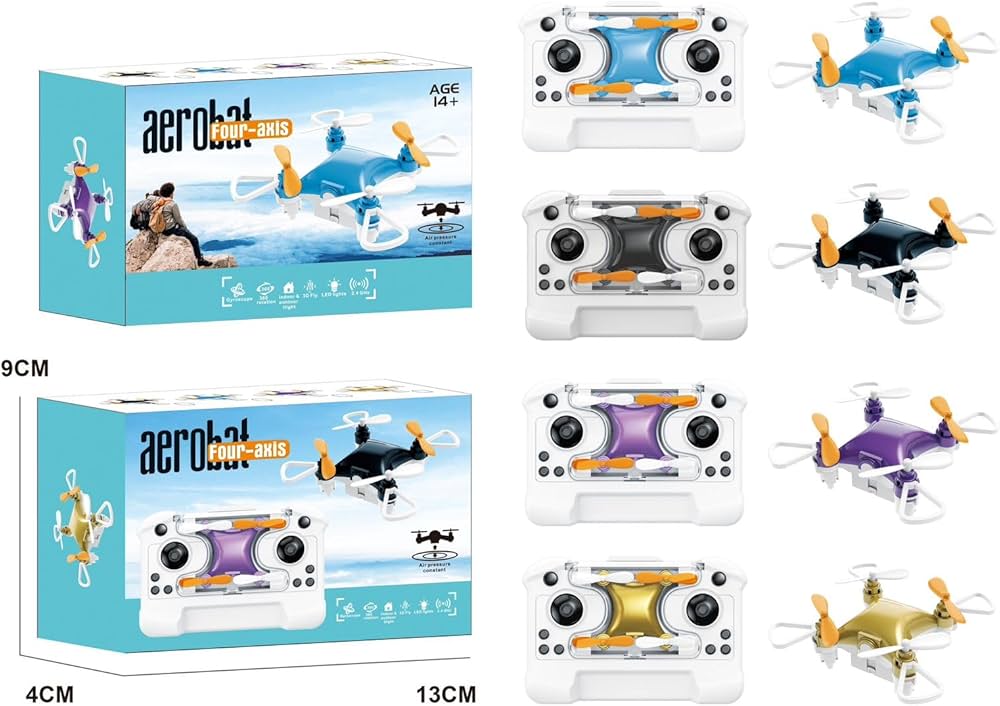 Mini Drone | Easy Stunt Flights with 360° Flips