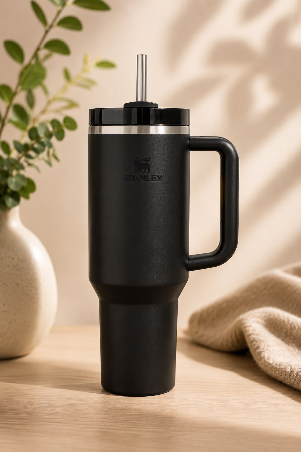 Stanley Black 2.0 - Quencher® H2.0 FlowState™ Tumbler | 1.18L