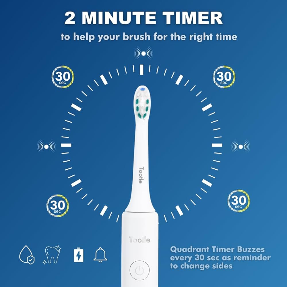 Tootle Elite Rechargeable Electric Toothbrush