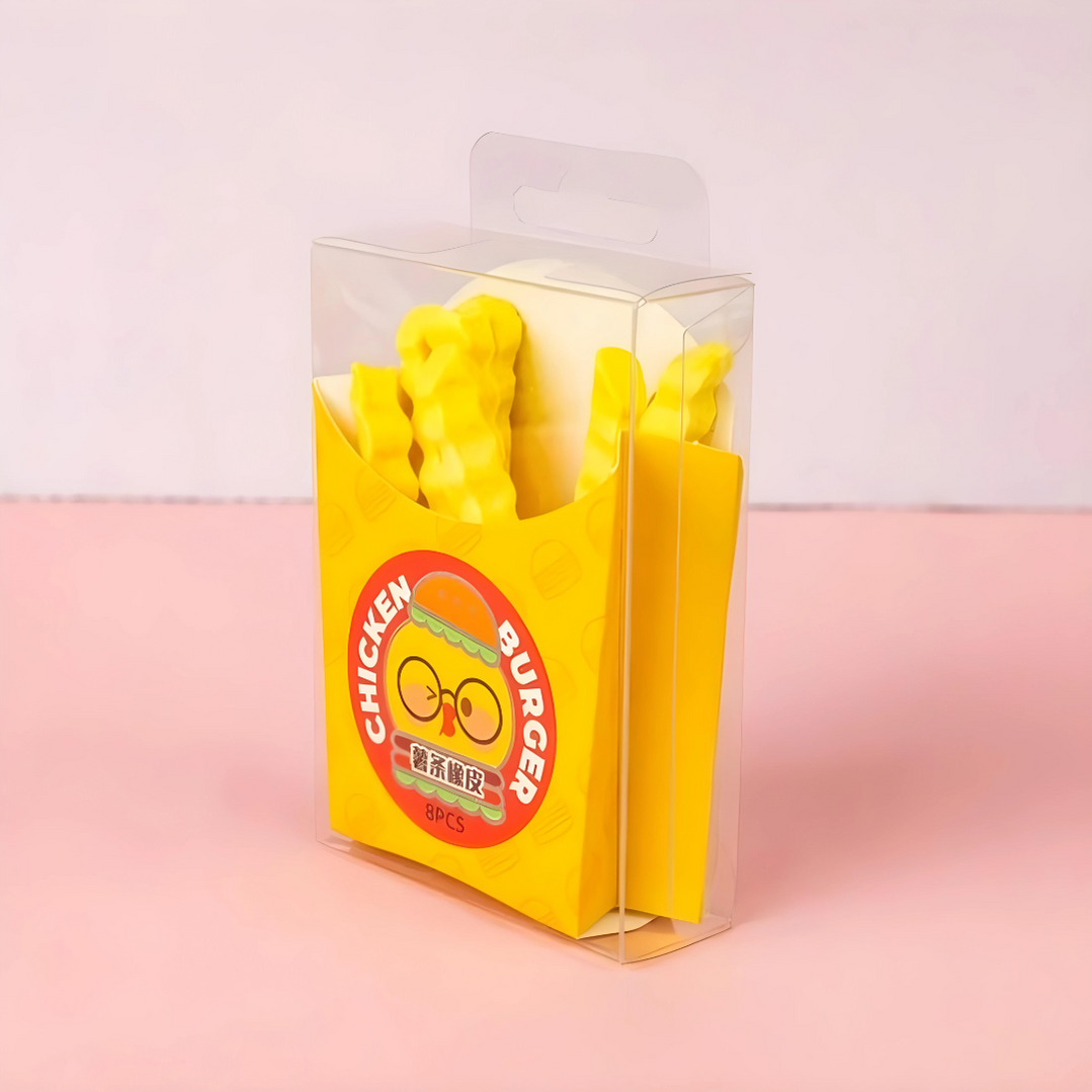 French Fries Erasers