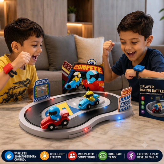 Gesture Control Racing Battle Track - 2 Player