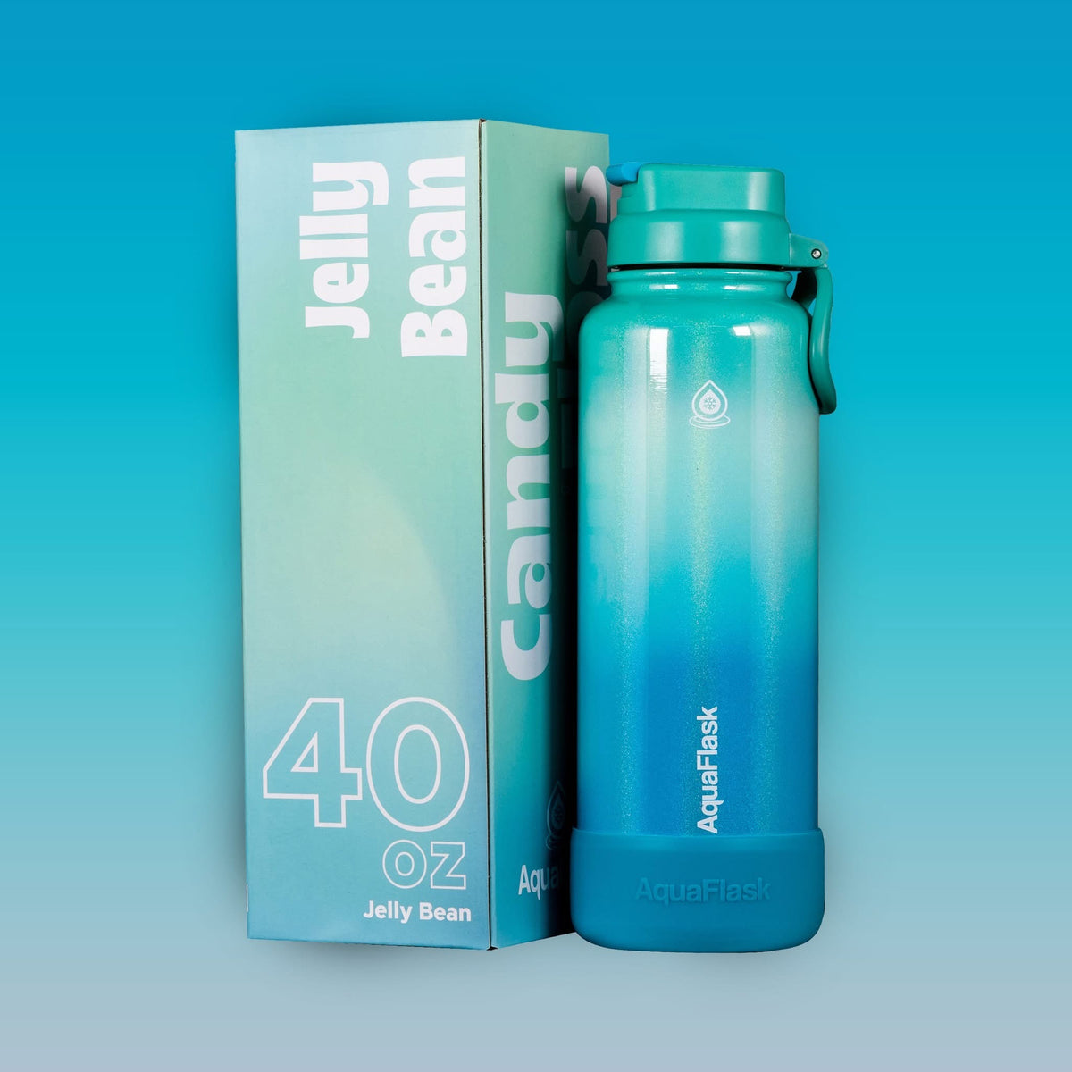 AquaFlask - Candy Floss with Silicone Boot | 40oz