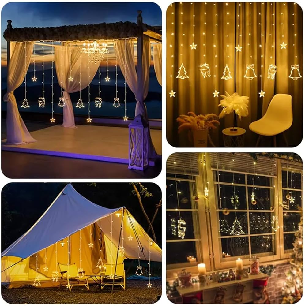 Christmas - 10pcs Star String Lights