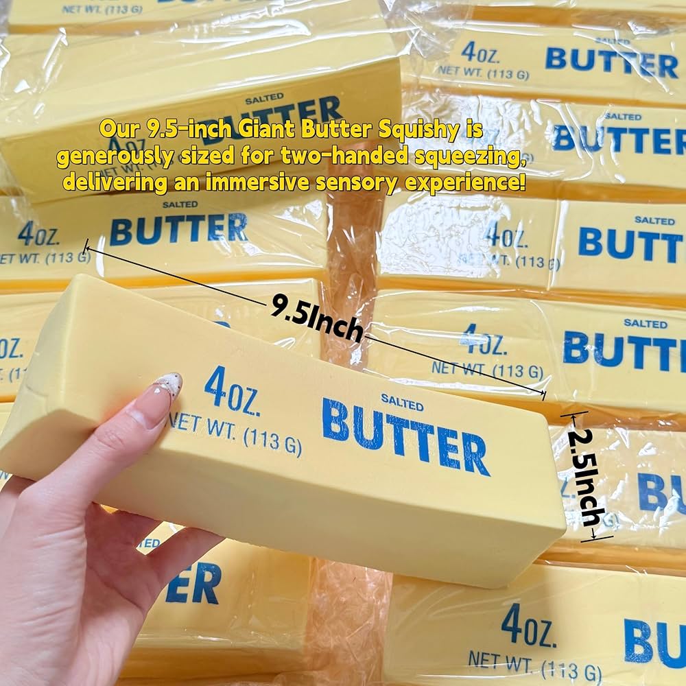 Giant Butter Squishy - 1pcs