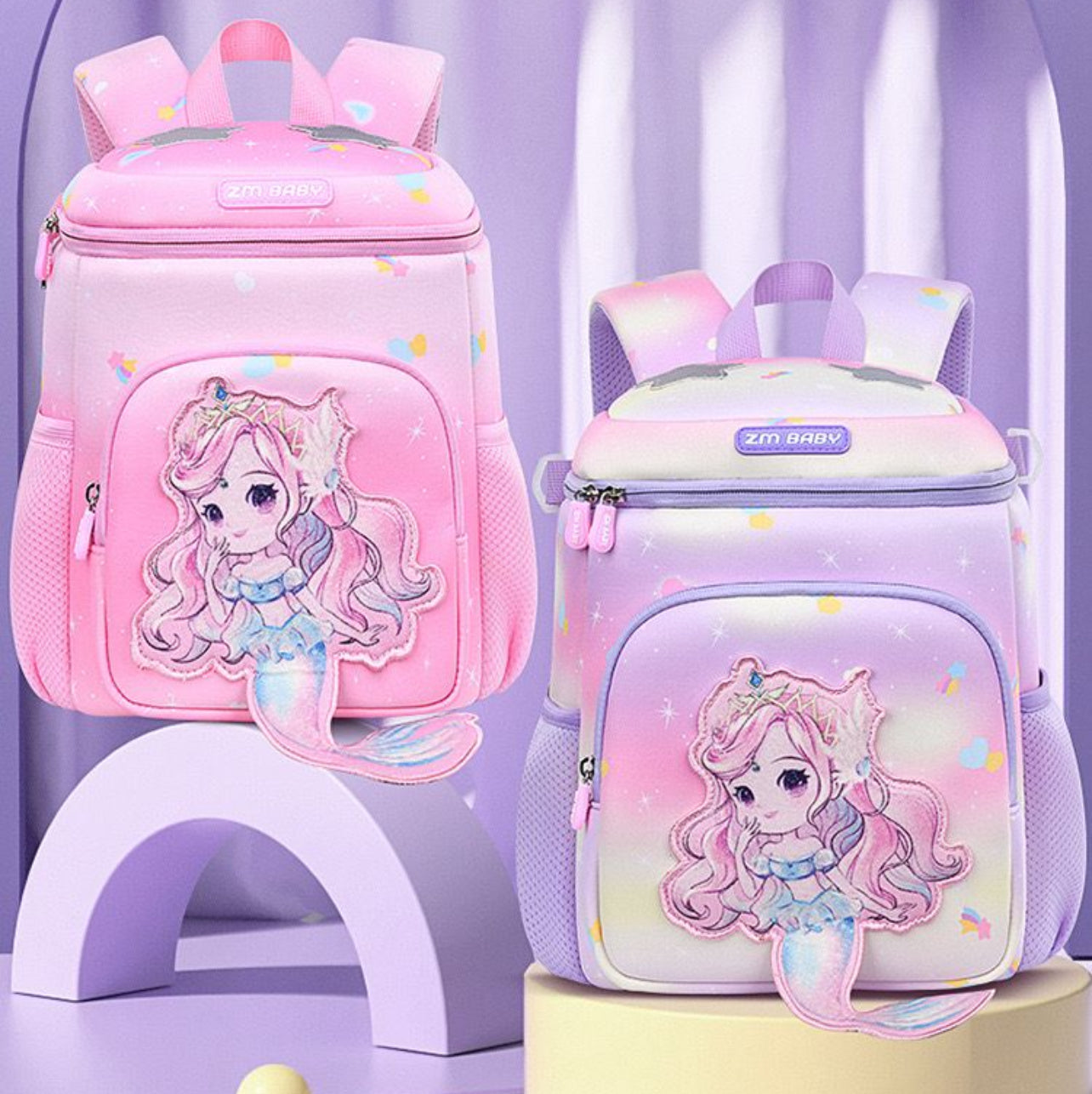 Mermaid World - 12” Backpack