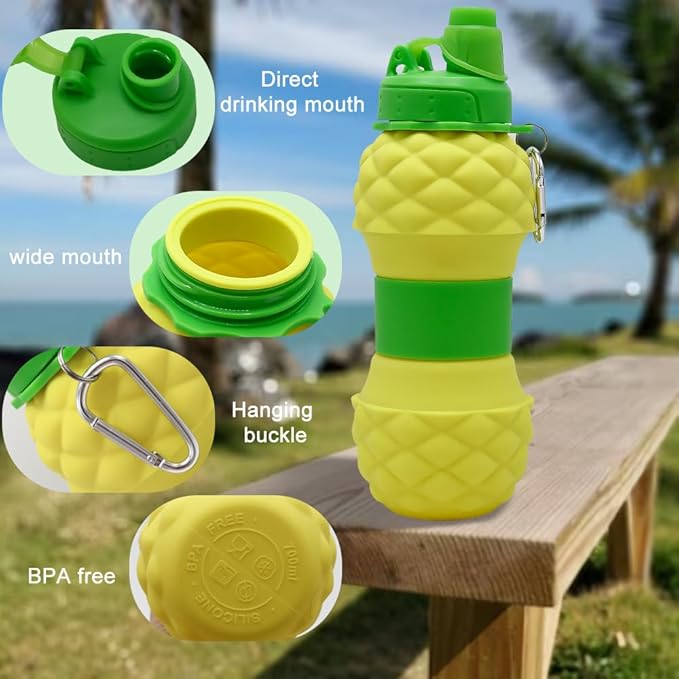 FreshSip - Collapsible Sipper with Mobile Keeper