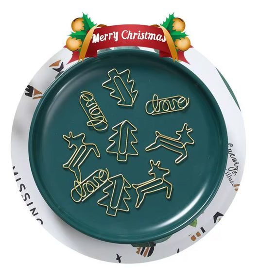 Christmas - Golden Paper Clips