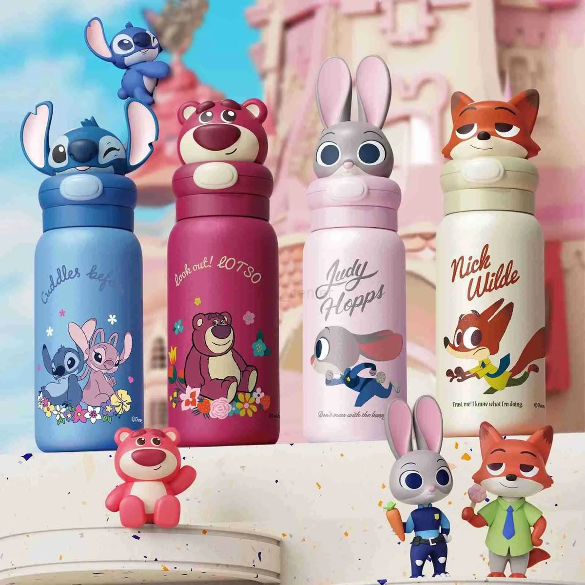 Disney - 3D Face Sipper | Premium Quality | 400ml