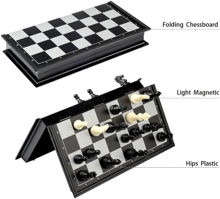 Magnetic Chess Set - Travel Friendly