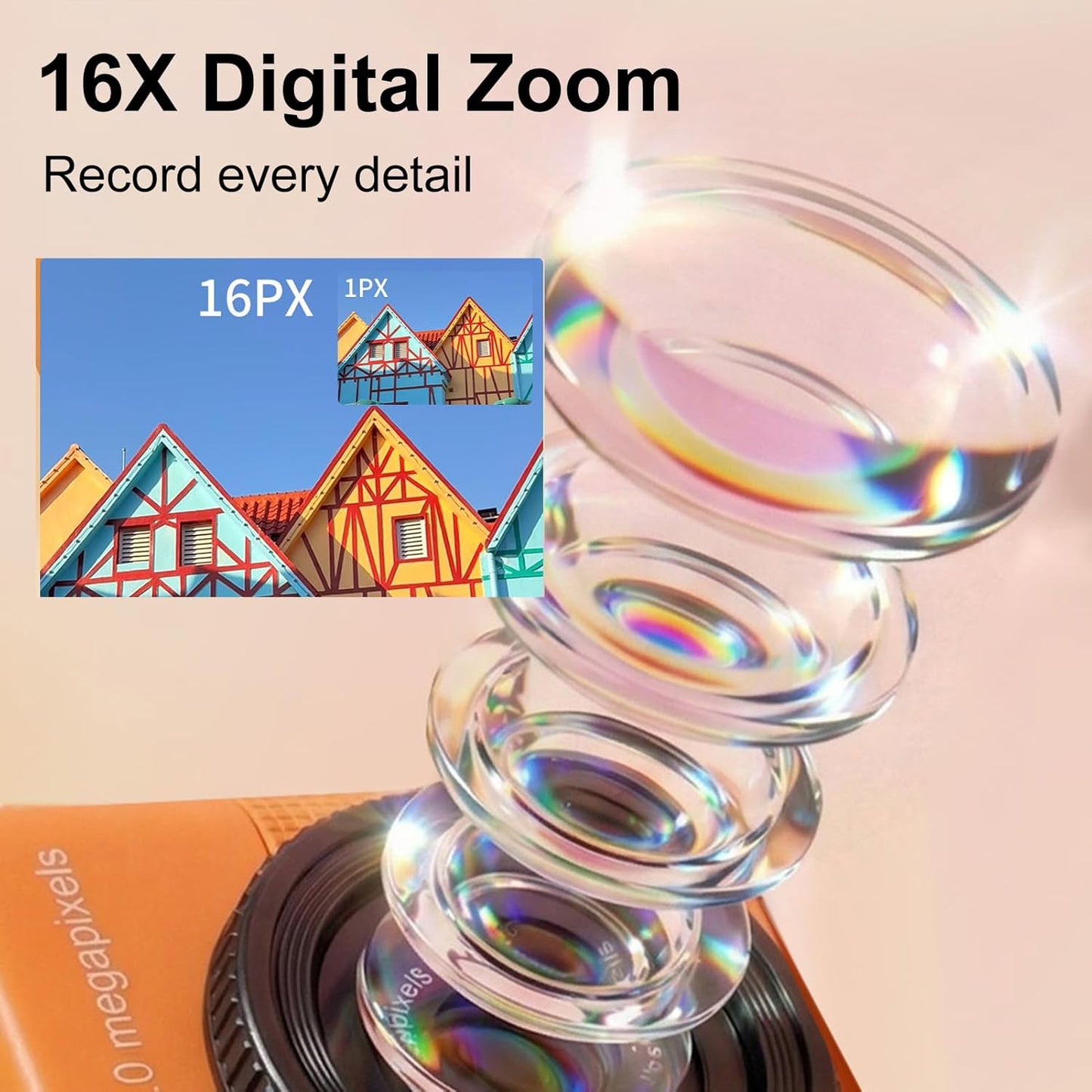 S5 - Mini Keychain Camera | 64MP