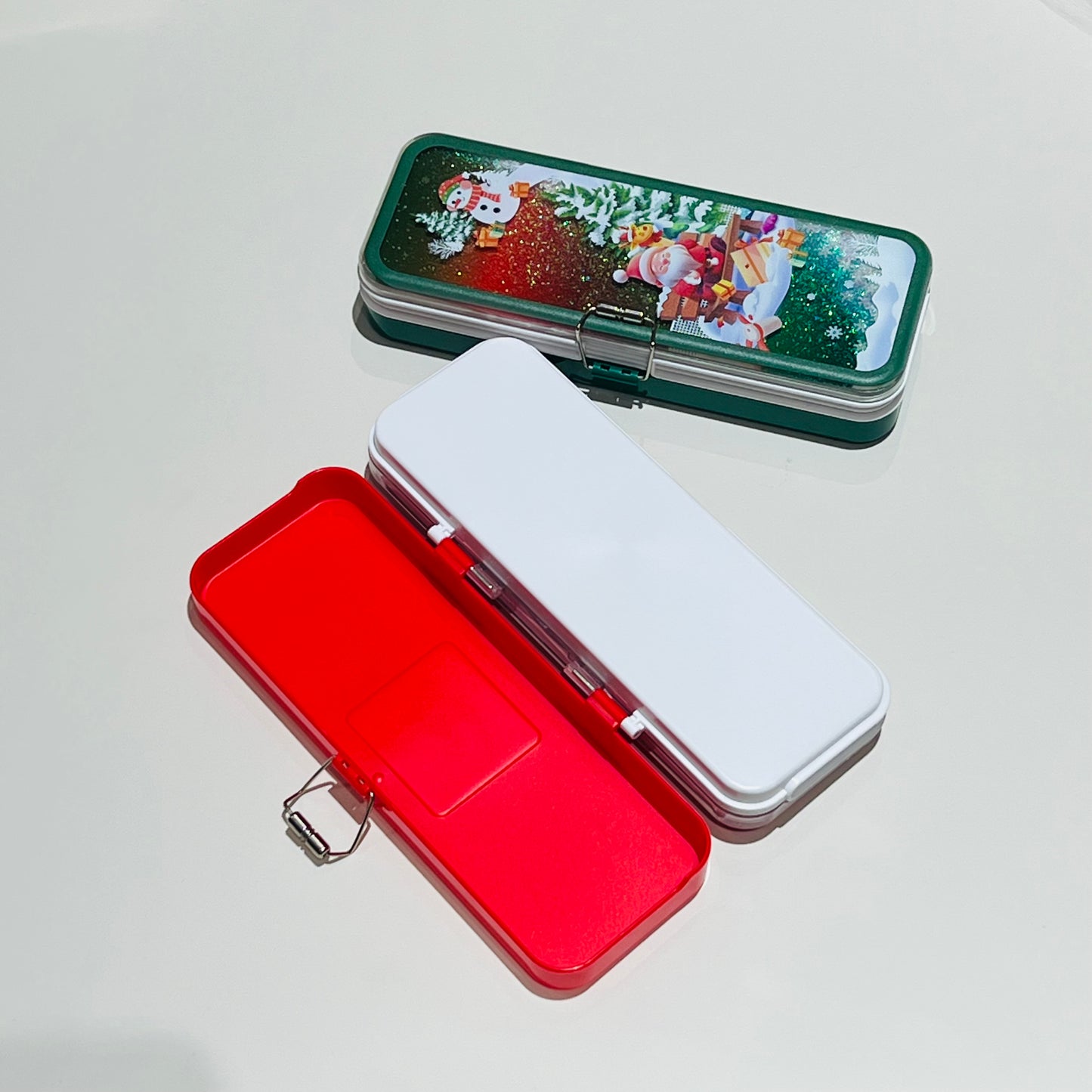 Christmas - Glitter Pencil Box