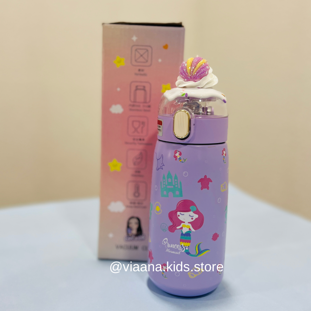 3D Insulated Bottle with Cartoon | 450ml