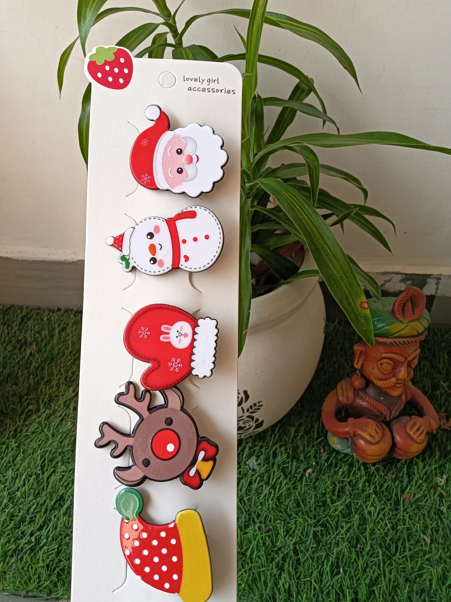 Christmas Hairpins - 5pcs