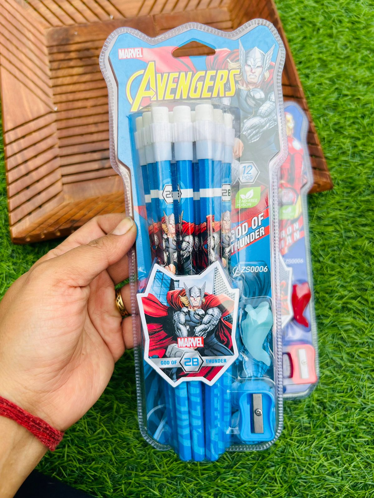 Marvel Character Pencils Set | 2B