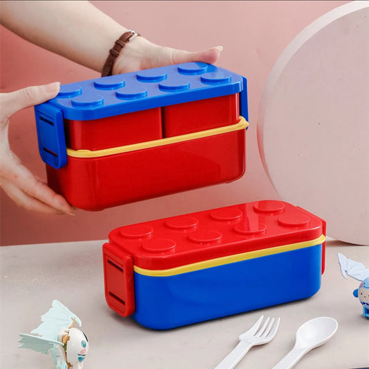 Double Blocks - BPA Free Brick Snackbox | 1100ml