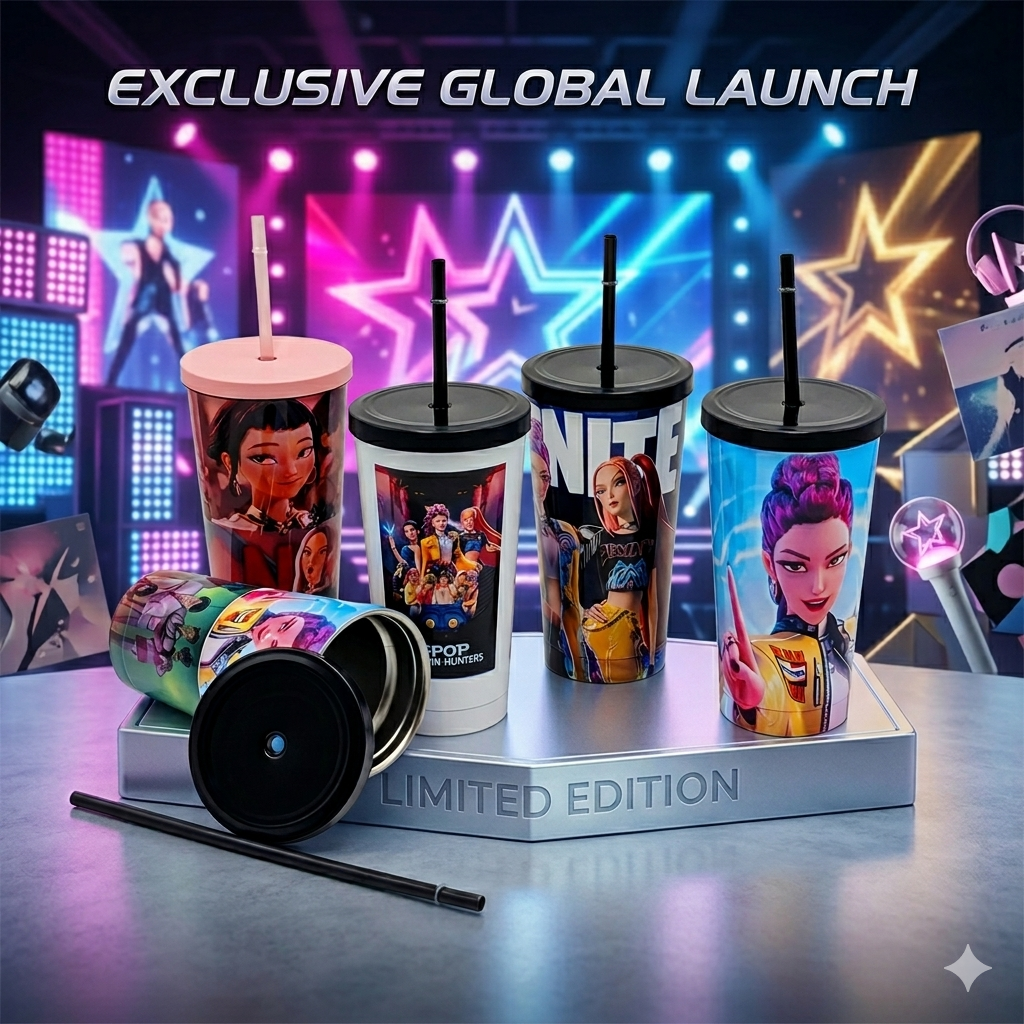 K-Pop Huntrex - 500ml Tumbler