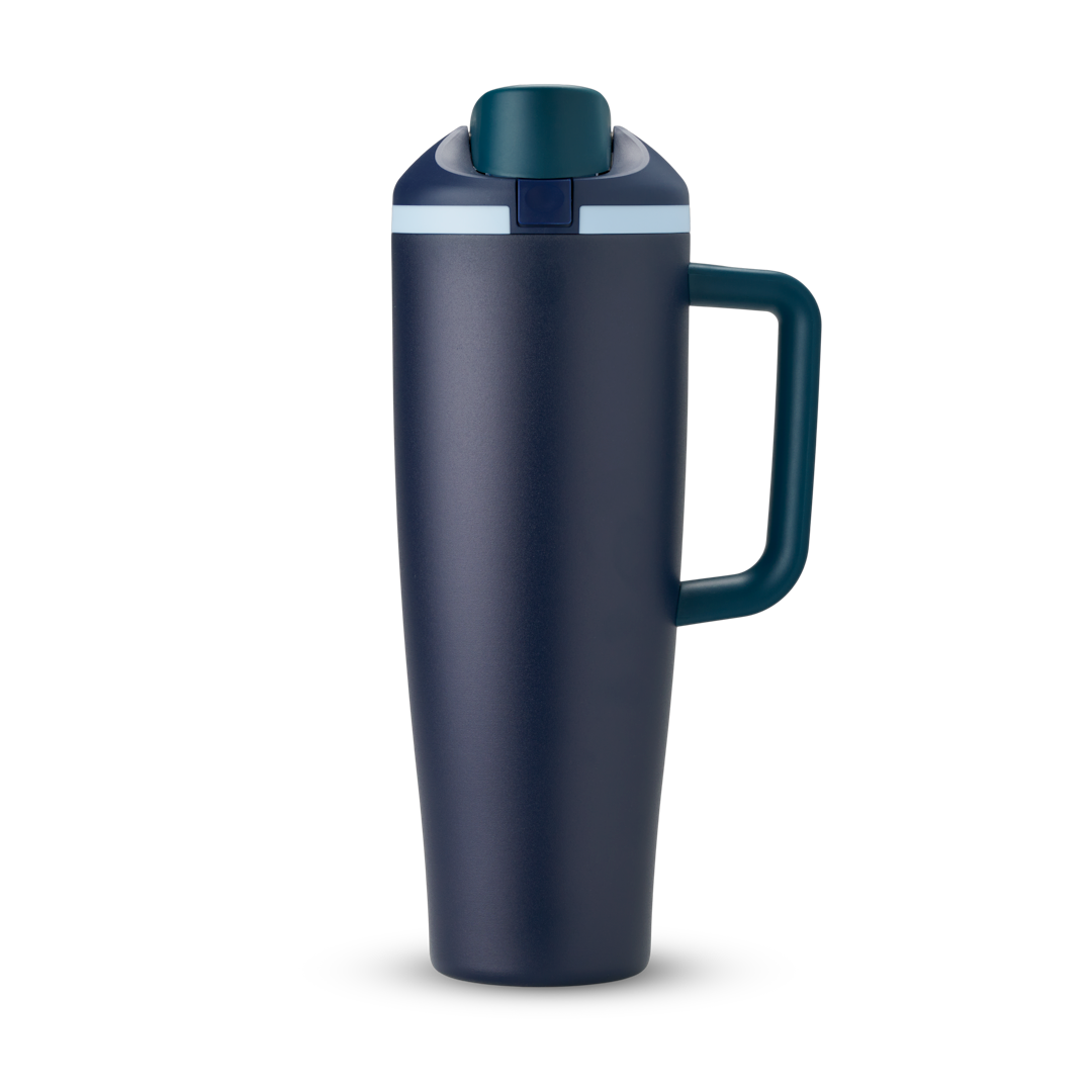 Dual-Drinking Water Bottle - 30oz