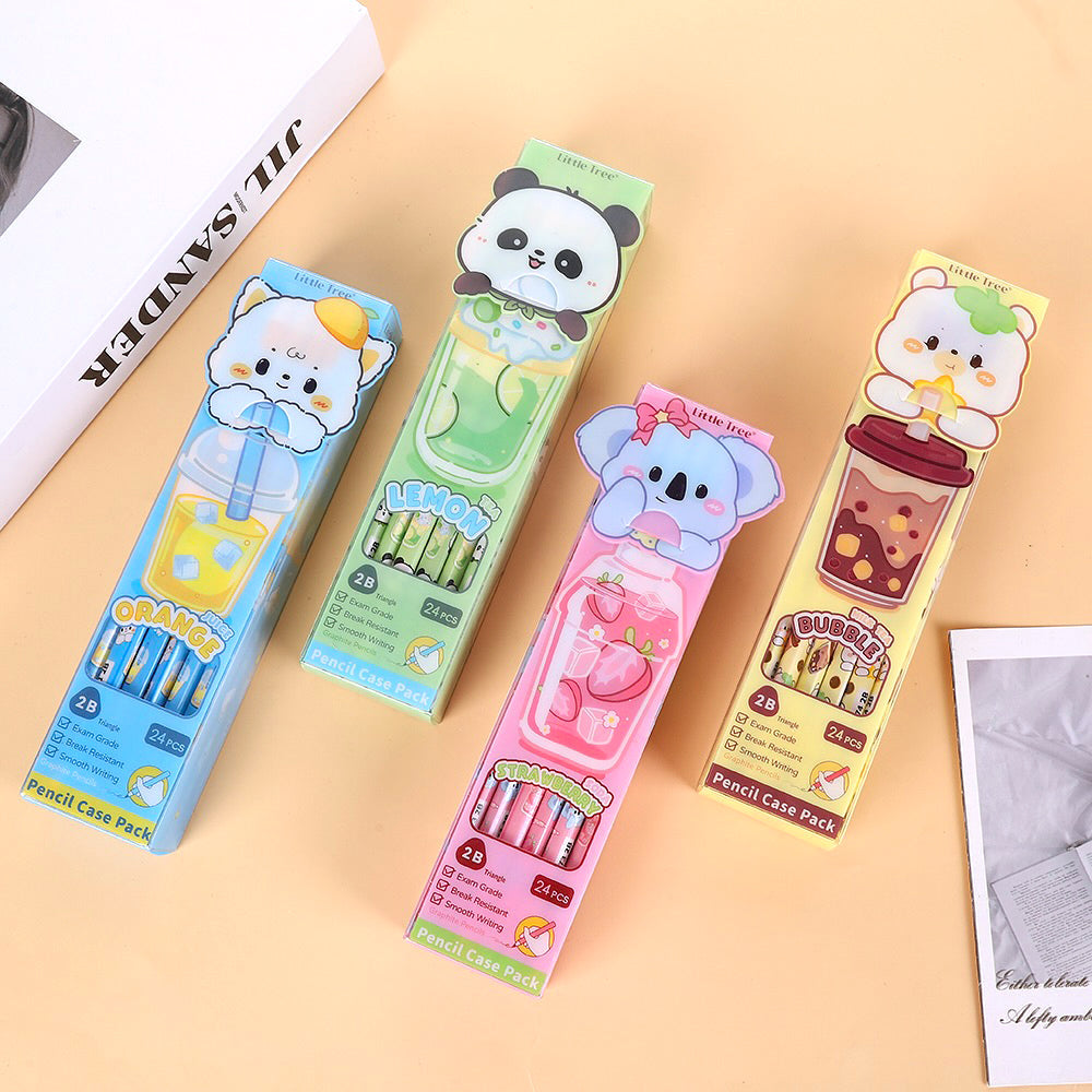 Animal HB Pencil - 24pcs