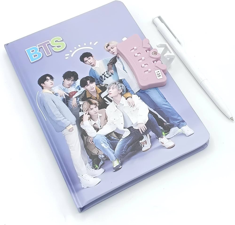 BTS Diary with Passcode Lock