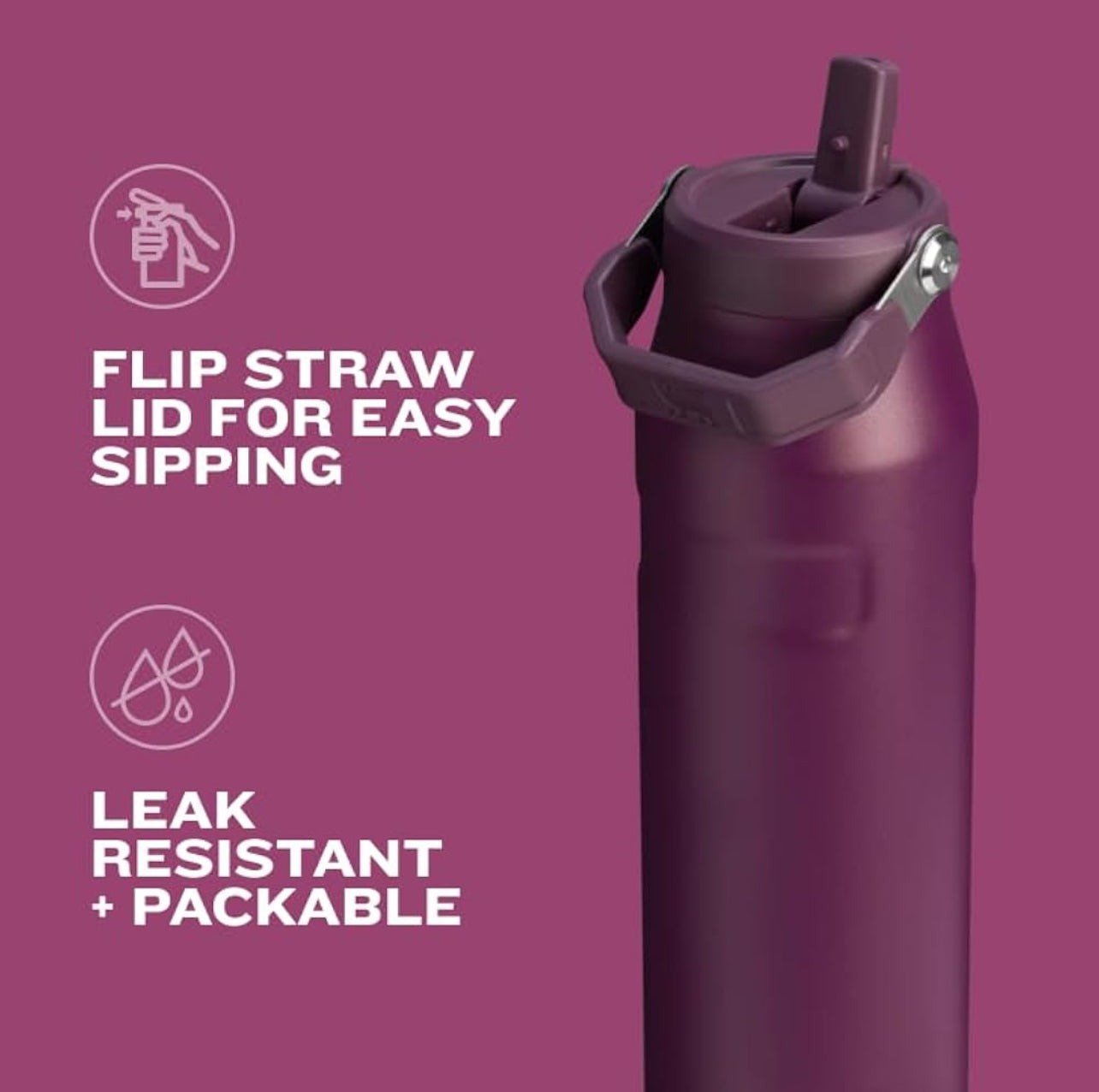 Stanley 24oz | IceFlow™ Bottle with Flip Straw Lid