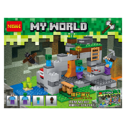 Minecrafts - The Zombie Cave | 253pcs