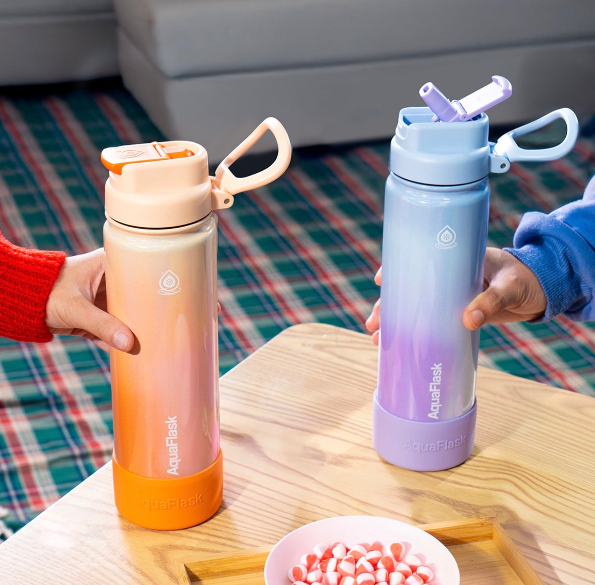 AquaFlask - Candy Floss with Silicone Boot | 22oz