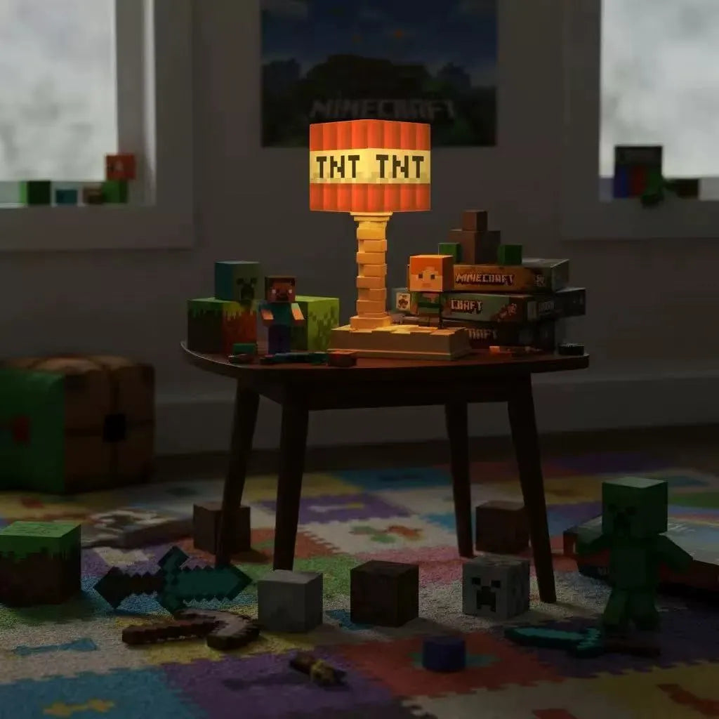 Minecraft Table Lamp - 1pcs