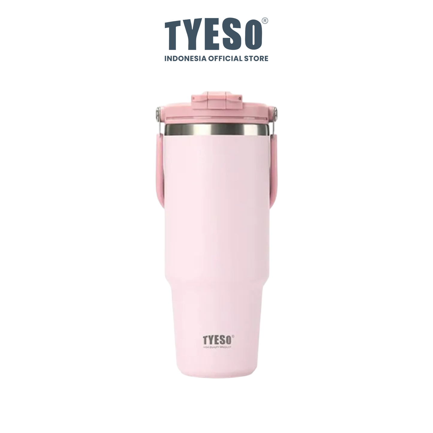 Tyeso - 750ml Roam Tumbler | Flip Straw & Sip Lid