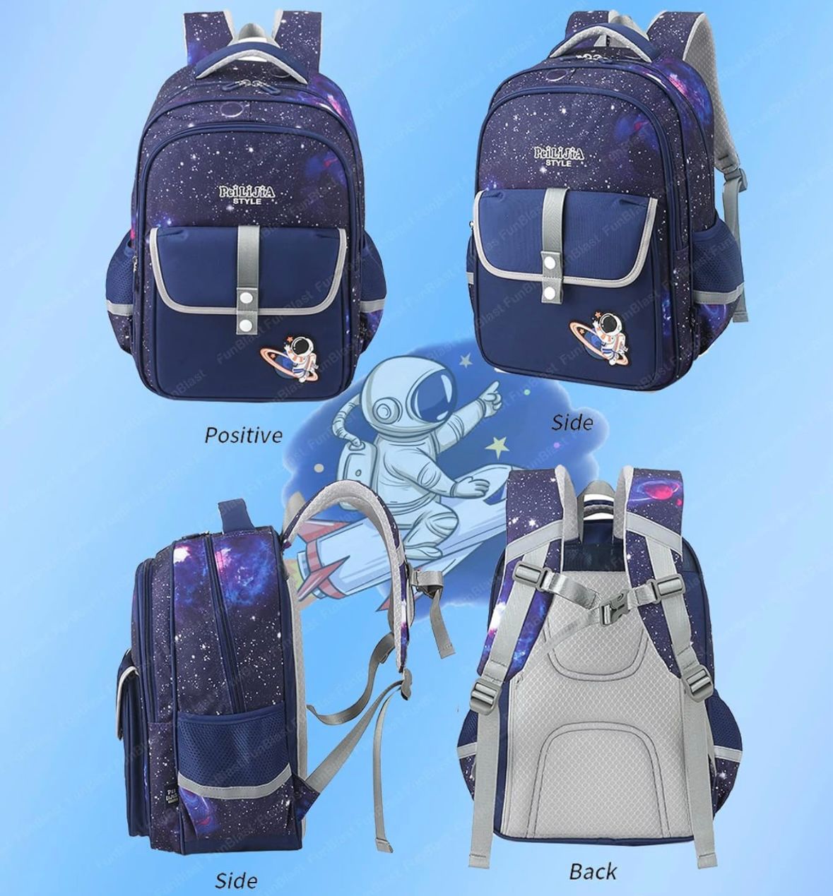 Super Cute Space School Bags