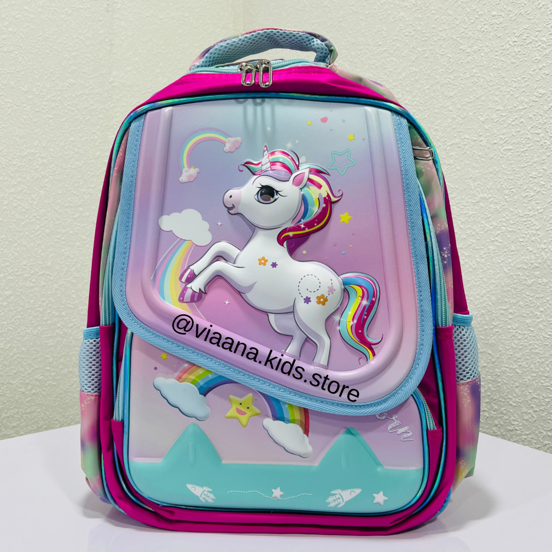 School Time - 16” Premium School Bags with Characters