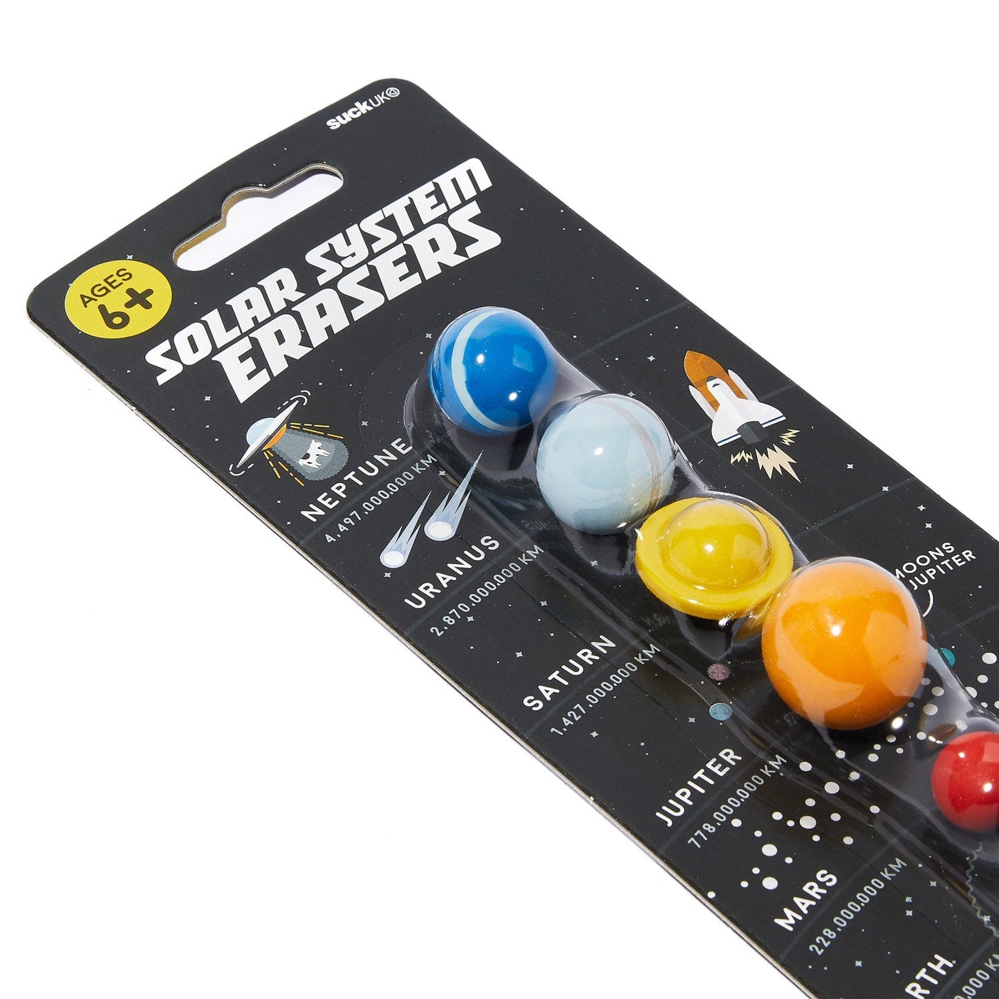 Solar System Erasers - Set of 8