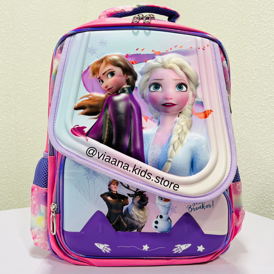 School Time - 16” Premium School Bags with Characters