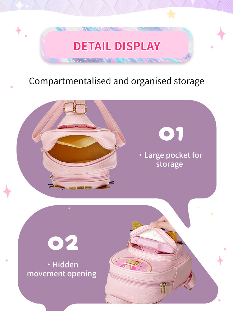 Supercute - Interactive Winking Eyes Backpack, Talking Mode & Music Playback