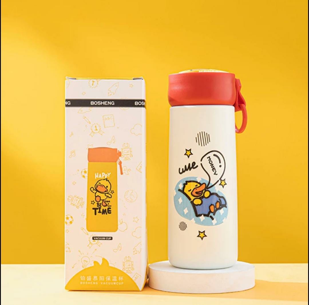 Happy Time - Insulated Vacuum Water Bottle (350ml)