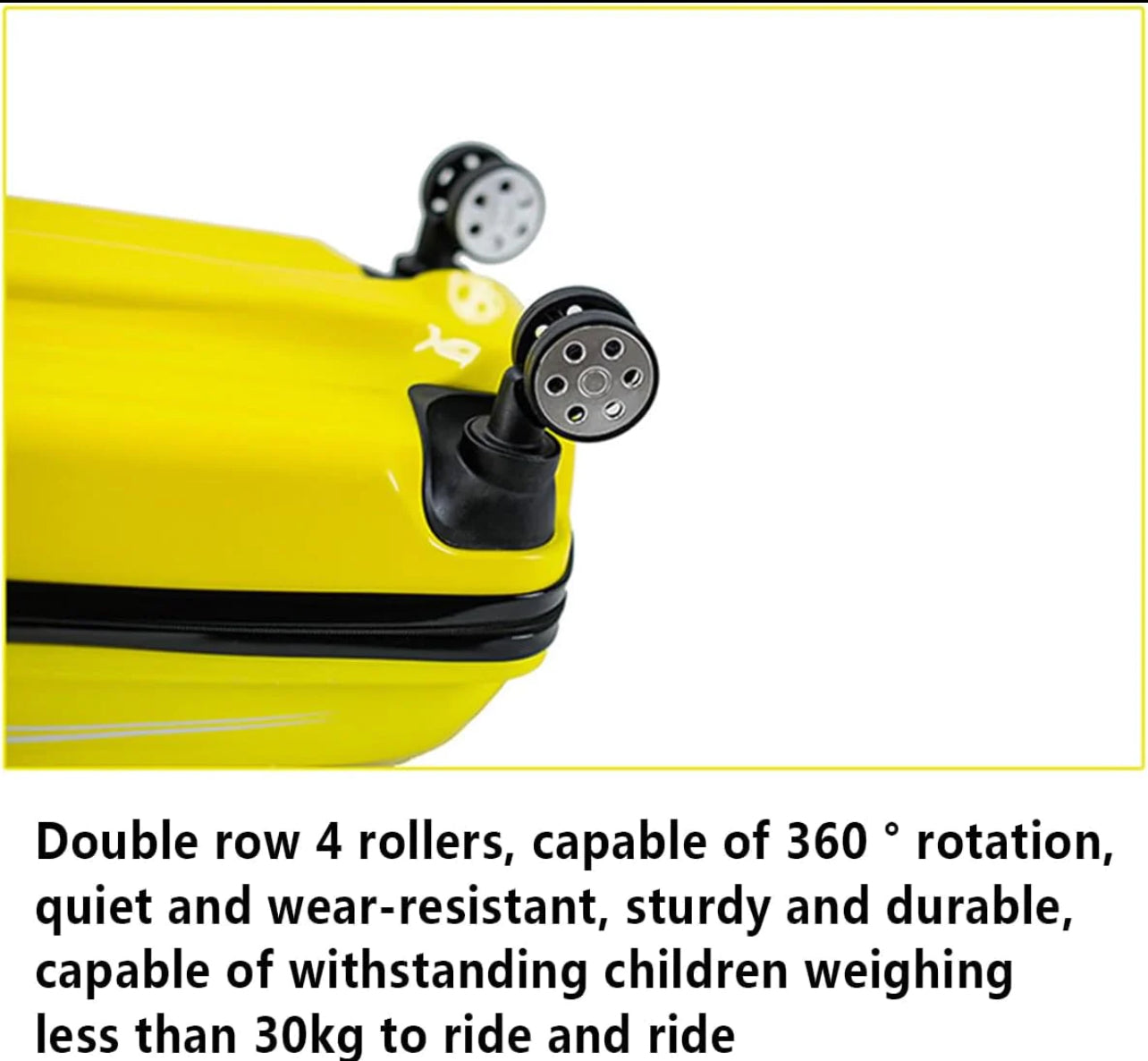 Ride On - Children's Trolley with Playful Car Designs