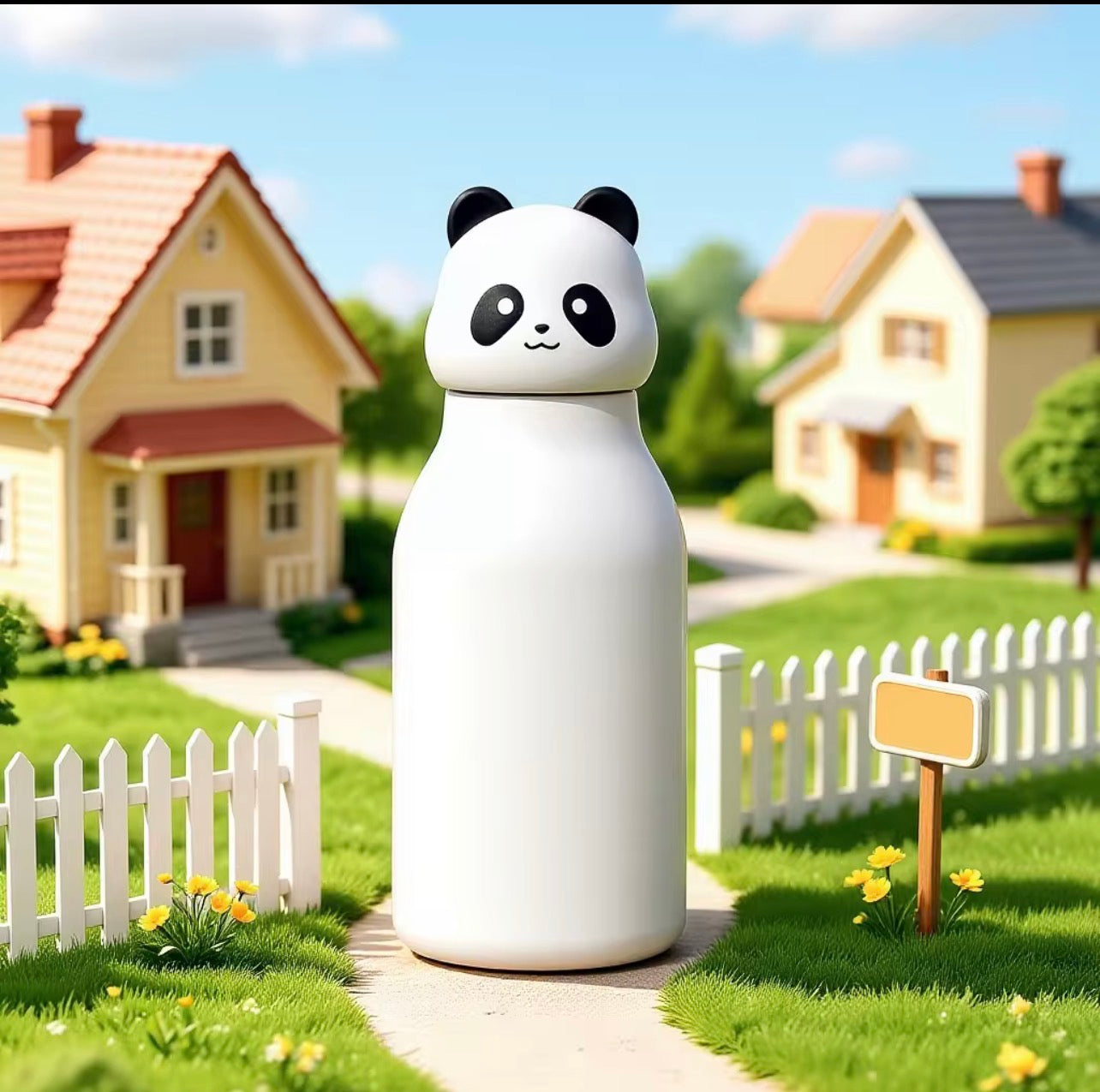Genoise - 3D Animal Steel Bottle
