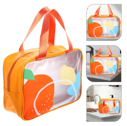 Versatile and Stylish: Medium Waterproof Fruit Theme Multipurpose Storage Bag