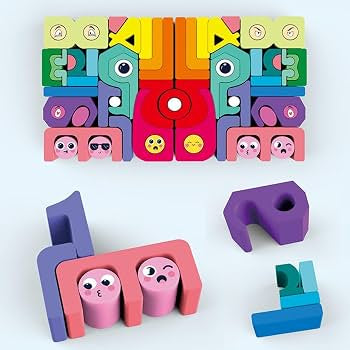 Abstract Creative Building Blocks - Wooden