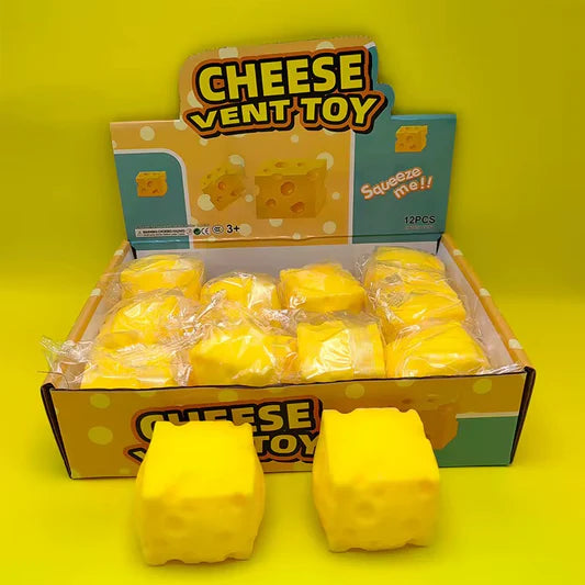 Squishy Cheese Cube - 1pcs